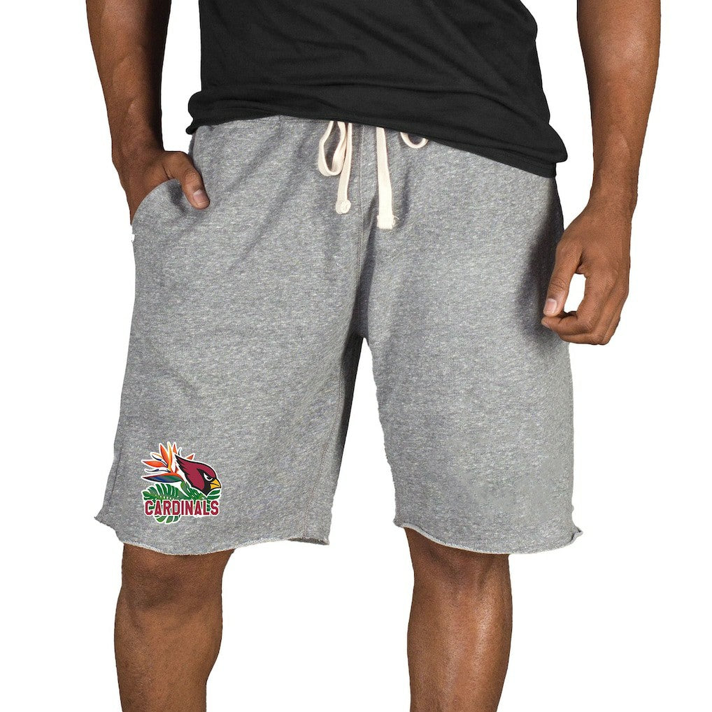 Arizona Cardinals Concepts Sport Mainstream Tri-Blend Shorts - Gray Shorts