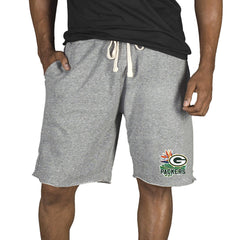 Green Bay Packers Concepts Sport Mainstream Tri-Blend Shorts - Gray Shorts