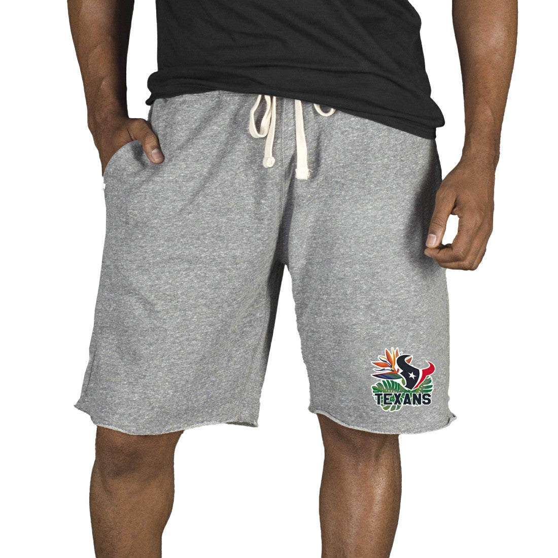 Houston Texans Concepts Sport Mainstream Tri-Blend Shorts - Gray Shorts