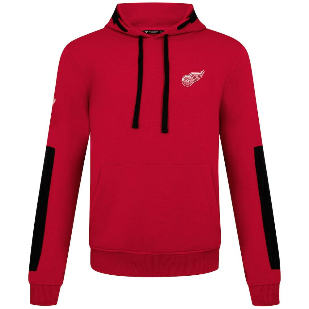 Detroit Red Wings Levelwear Bombay Pullover Hoodie - Red | US 202038652
