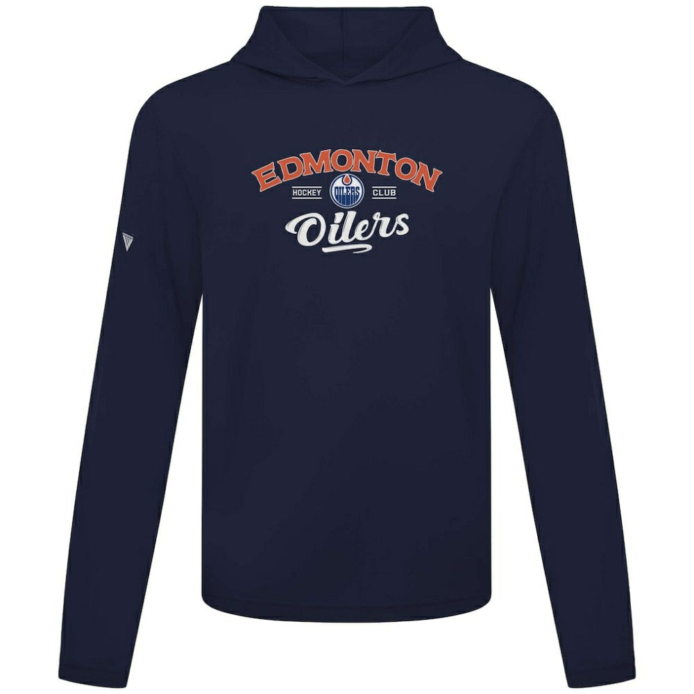 Edmonton Oilers Levelwear Anthem Ice Wall Pullover Hoodie - Navy | US 202038665