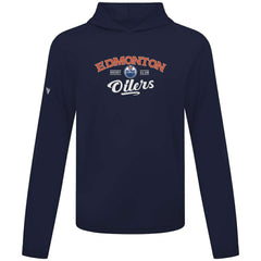 Edmonton Oilers Levelwear Anthem Ice Wall Pullover Hoodie - Navy | US 202038665