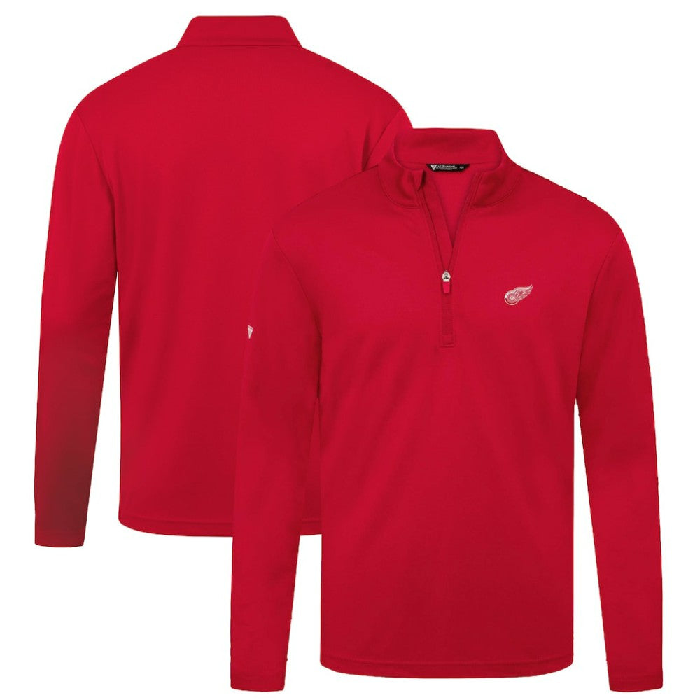 Detroit Red Wings Levelwear Heron Insignia Core Quarter-Zip Jacket - Red | US 202038709