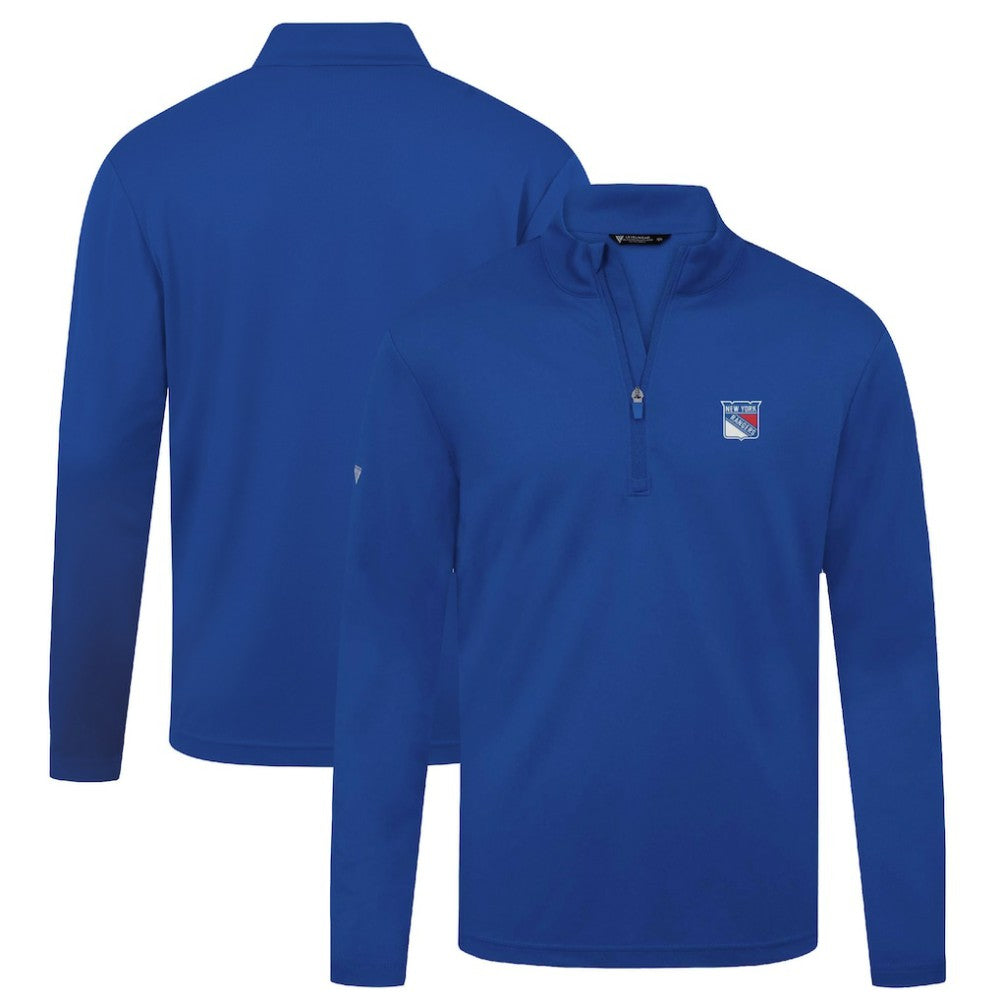 New York Rangers Levelwear Heron Insignia Core Quarter-Zip Jacket - Blue | US 202038710