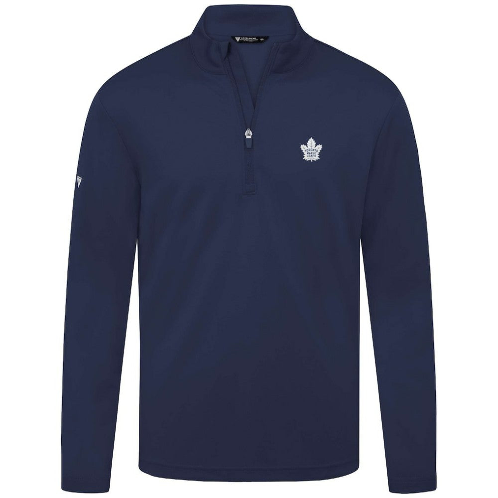 Toronto Maple Leafs Levelwear Heron Insignia Core Quarter-Zip Jacket - Navy | US 202038716