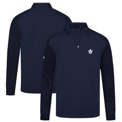 Toronto Maple Leafs Levelwear Aztec Insignia Core Quarter-Zip Pullover Top - Navy | US 202038740