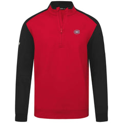 Montreal Canadiens Levelwear Bayou Insignia Core Quarter-Zip Pullover Top - Red | US 202038809