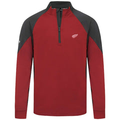 Detroit Red Wings Levelwear Cadet Insignia Core Quarter-Zip Pullover Top - Red | US 202038833