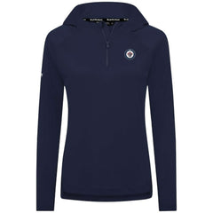 Winnipeg Jets Levelwear Women's Raven Insignia Core Quarter-Zip Jacket - Navy | US 202038860