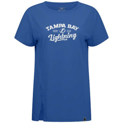 Tampa Bay Lightning Levelwear Women's Influx Ice Wall T-Shirt - Blue | US 202038884