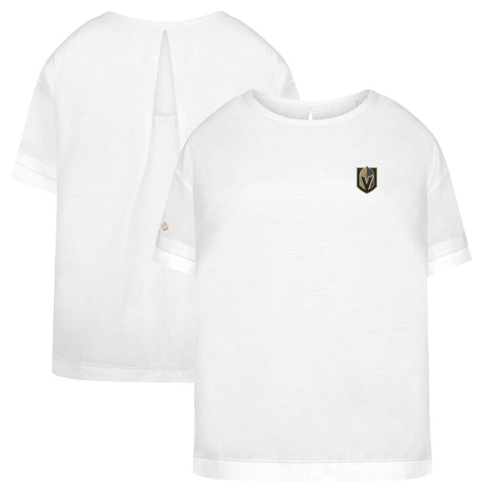 Vegas Golden Knights Levelwear Women's Tulip Primary Logo T-Shirt - White | US 202038966