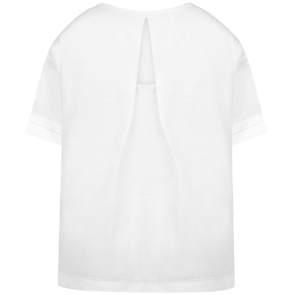 Florida Panthers Levelwear Women's Tulip Primary Logo T-Shirt - White | US 202038967