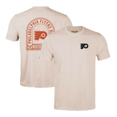 Philadelphia Flyers Levelwear Richmond Stained Glass T-Shirt - Khaki | US 202038969