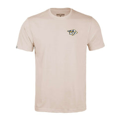 Nashville Predators Levelwear Richmond Stained Glass T-Shirt - Khaki | US 202038972