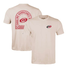 Carolina Hurricanes Levelwear Richmond Stained Glass T-Shirt - Khaki | US 202038976