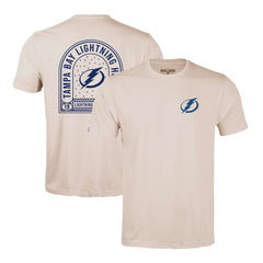 Tampa Bay Lightning Levelwear Richmond Stained Glass T-Shirt - Khaki | US 202038978