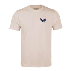 Washington Capitals Levelwear Richmond Stained Glass T-Shirt - Khaki | US 202038979