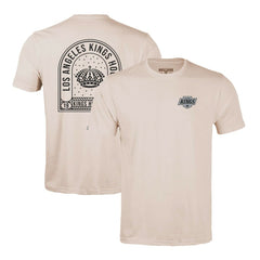 Los Angeles Kings Levelwear Richmond Stained Glass T-Shirt - Khaki | US 202038981