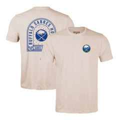 Buffalo Sabres Levelwear Richmond Stained Glass T-Shirt - Khaki | US 202038991