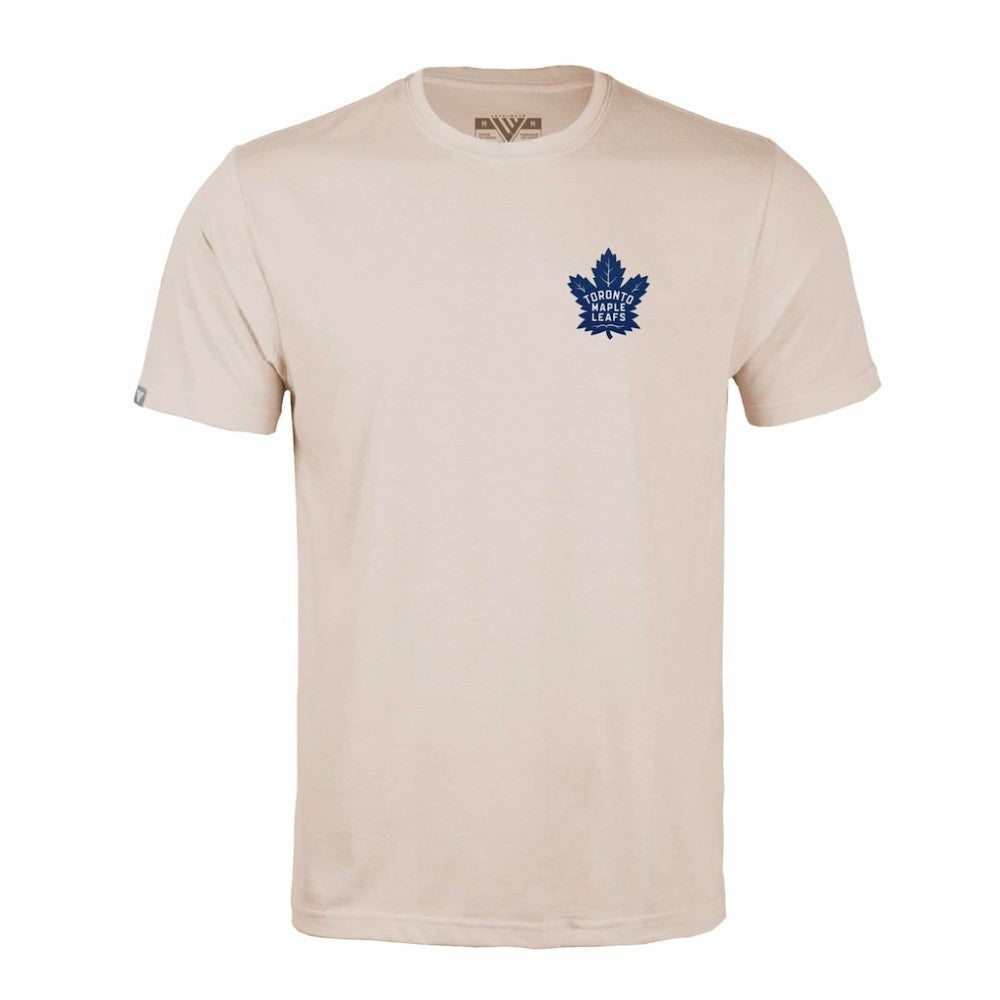 Toronto Maple Leafs Levelwear Richmond Stained Glass T-Shirt - Khaki | US 202038992
