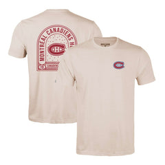 Montreal Canadiens Levelwear Richmond Stained Glass T-Shirt - Khaki | US 202038996