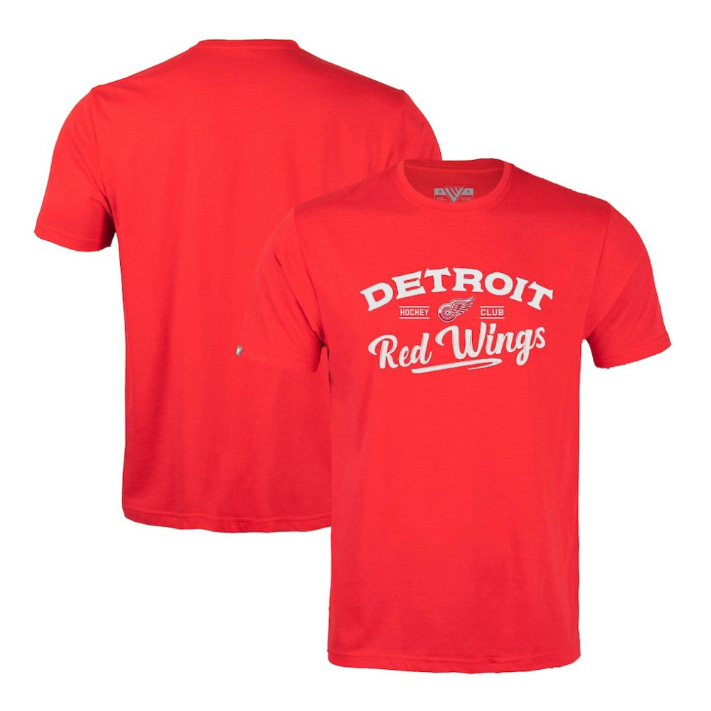 Detroit Red Wings Levelwear Richmond Ice Wall T-Shirt - Red | US 202039013