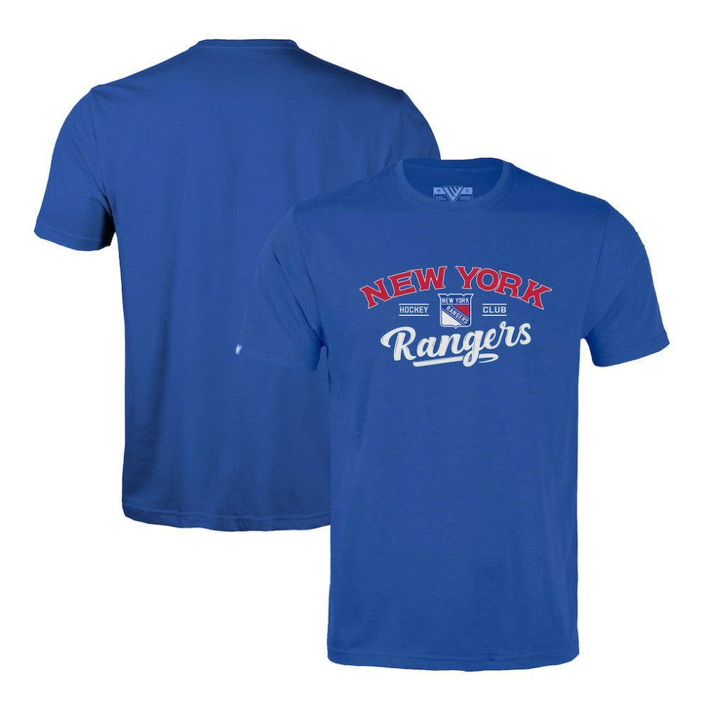 New York Rangers Levelwear Richmond Ice Wall T-Shirt - Blue | US 202039020