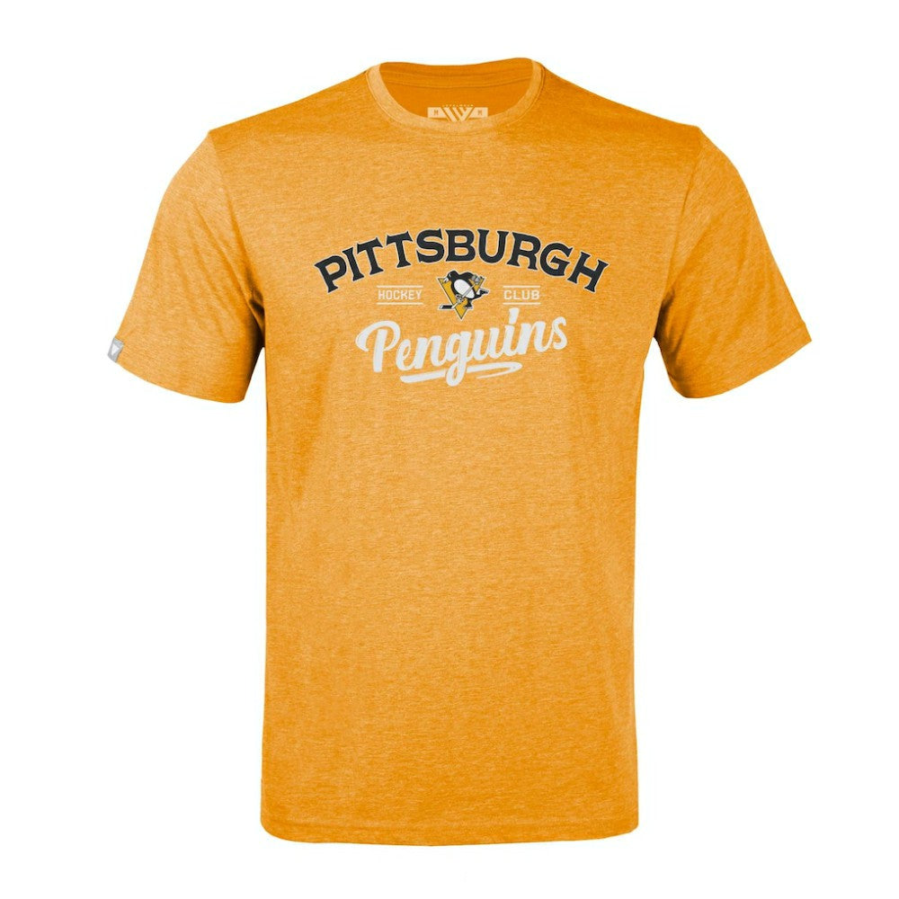 Pittsburgh Penguins Levelwear Richmond Ice Wall T-Shirt - Gold | US 202039027