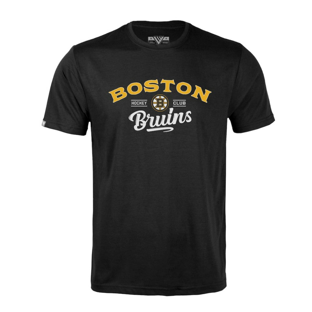 Boston Bruins Levelwear Richmond Ice Wall T-Shirt - Black | US 202039031