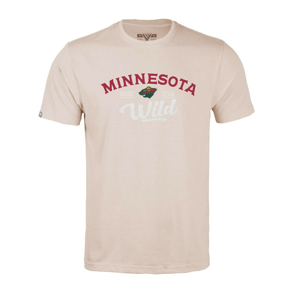 Minnesota Wild Levelwear Richmond Ice Wall T-Shirt - Khaki | US 202039035