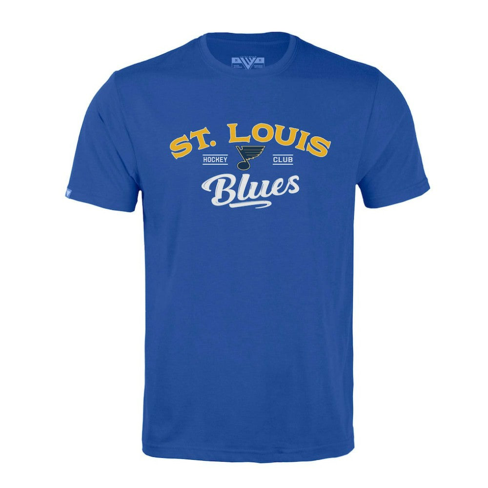 St. Louis Blues Levelwear Richmond Ice Wall T-Shirt - Blue | US 202039039