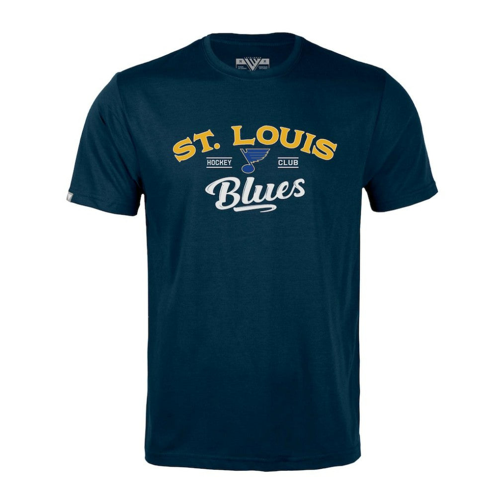 St. Louis Blues Levelwear Richmond Ice Wall T-Shirt - Navy | US 202039042