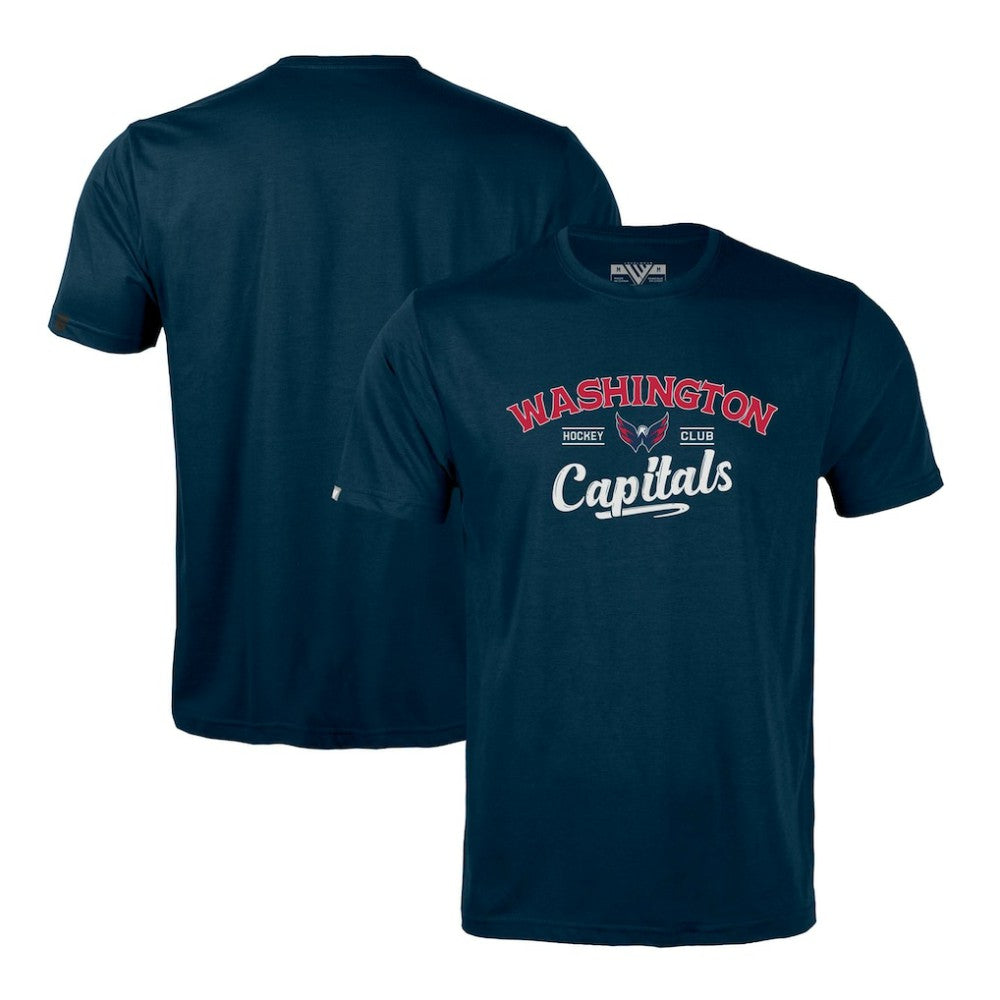 Washington Capitals Levelwear Richmond Ice Wall T-Shirt - Navy | US 202039046