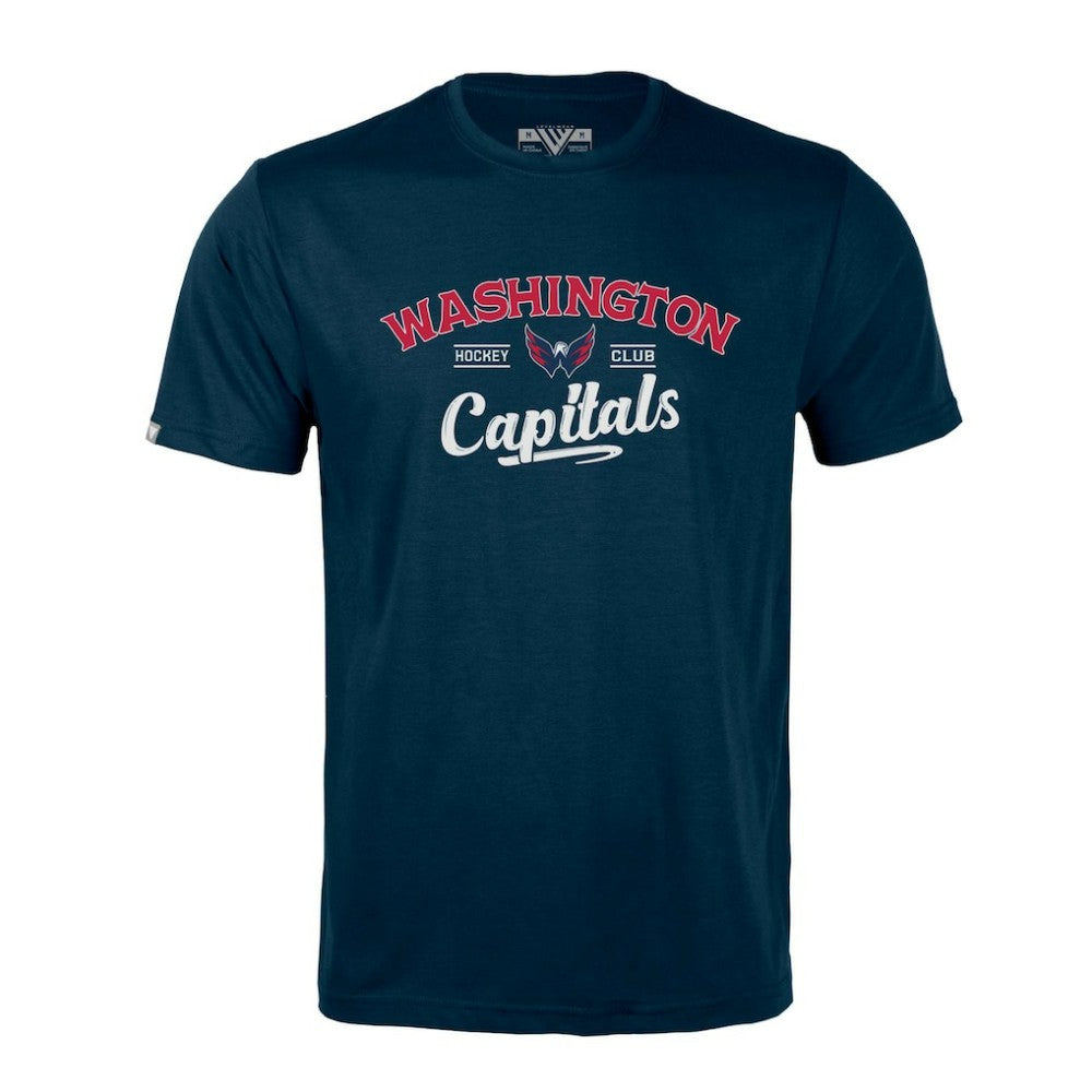 Washington Capitals Levelwear Richmond Ice Wall T-Shirt - Navy | US 202039046