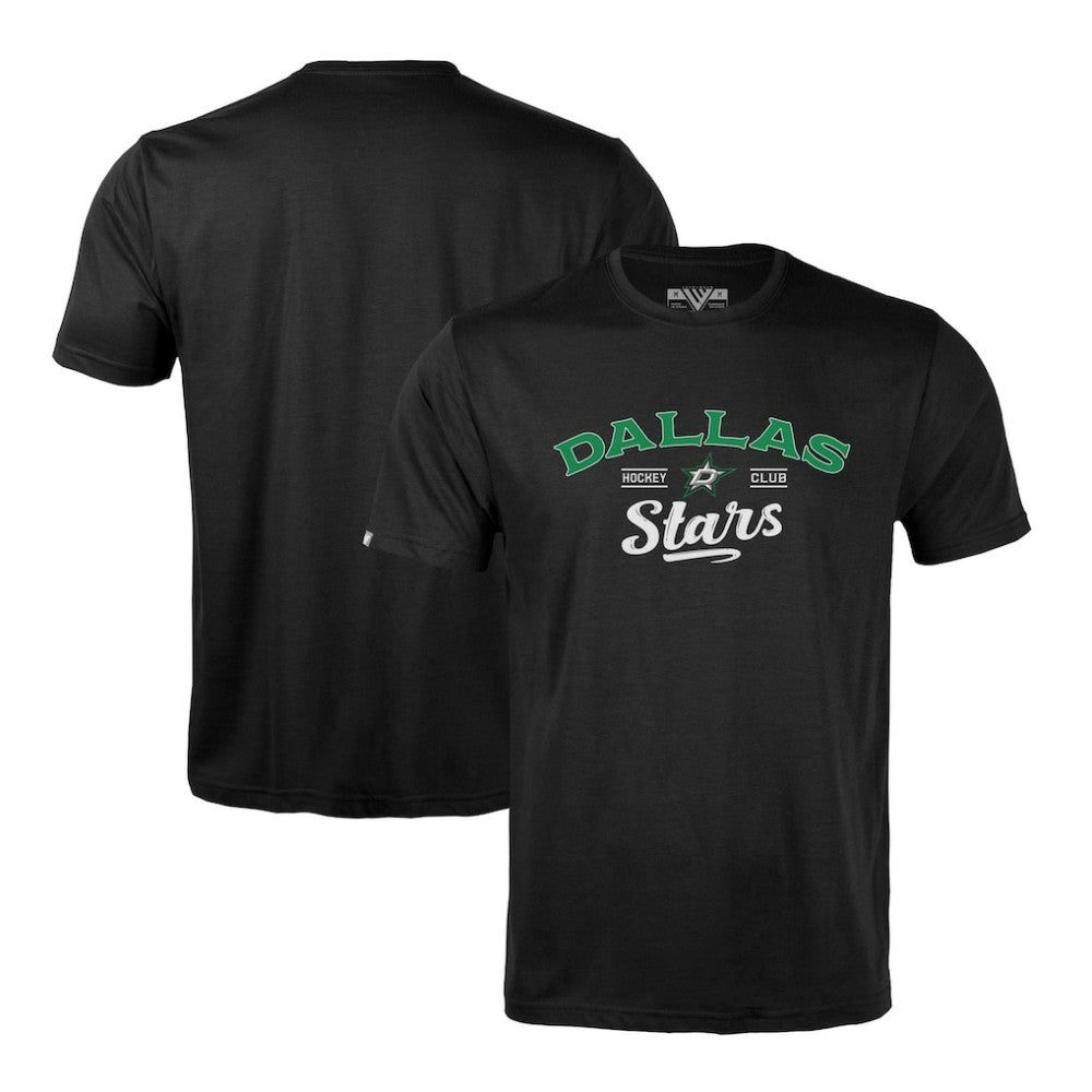 Dallas Stars Levelwear Richmond Ice Wall T-Shirt - Black | US 202039049