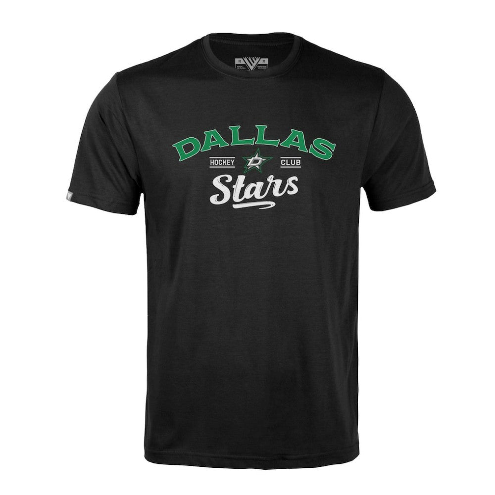 Dallas Stars Levelwear Richmond Ice Wall T-Shirt - Black | US 202039049