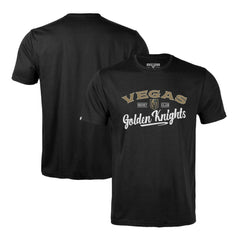 Vegas Golden Knights Levelwear Richmond Ice Wall T-Shirt - Black | US 202039050