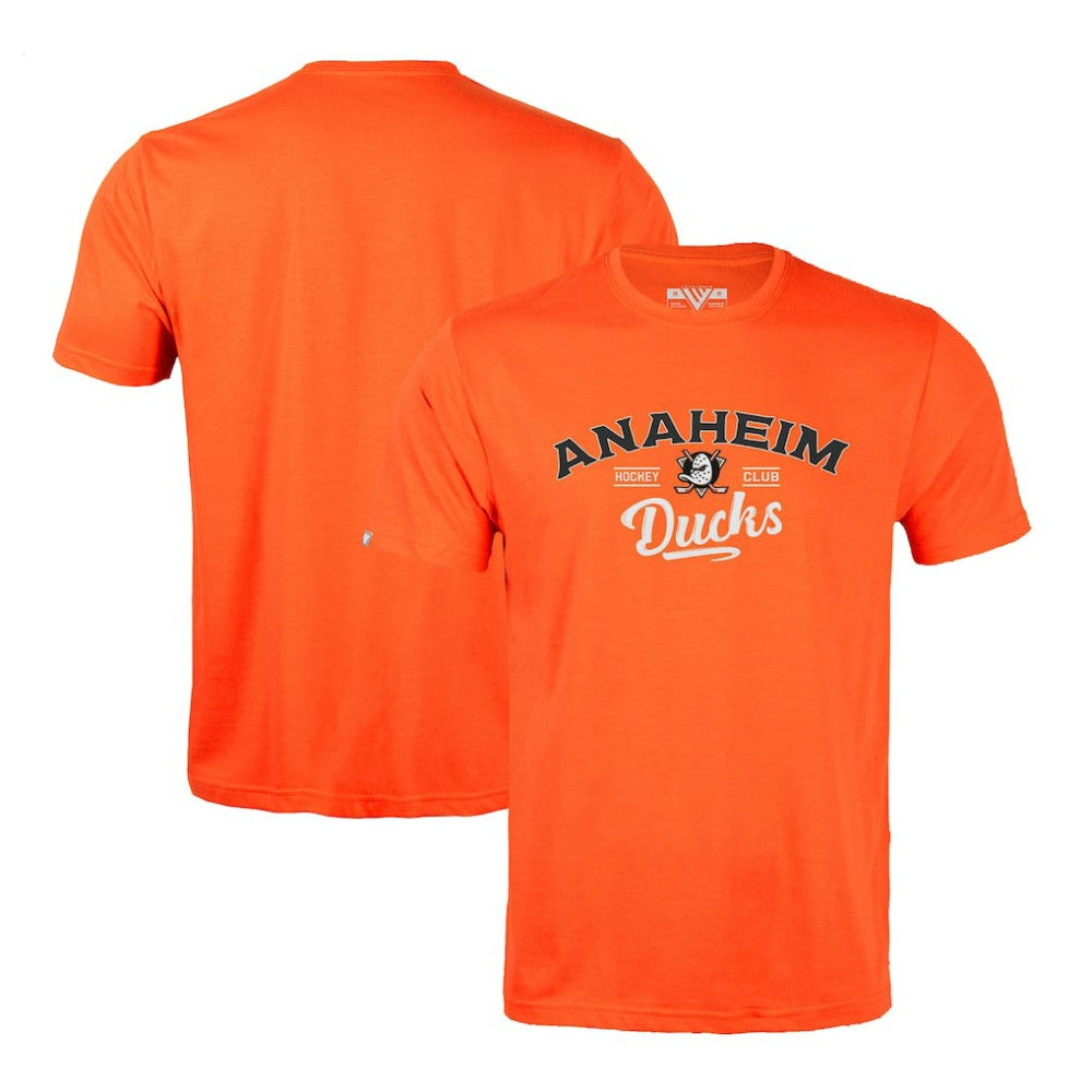 Anaheim Ducks Levelwear Richmond Ice Wall T-Shirt - Orange | US 202039054