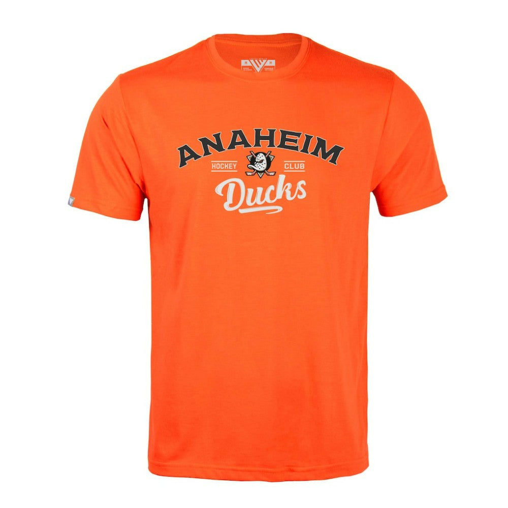Anaheim Ducks Levelwear Richmond Ice Wall T-Shirt - Orange | US 202039054