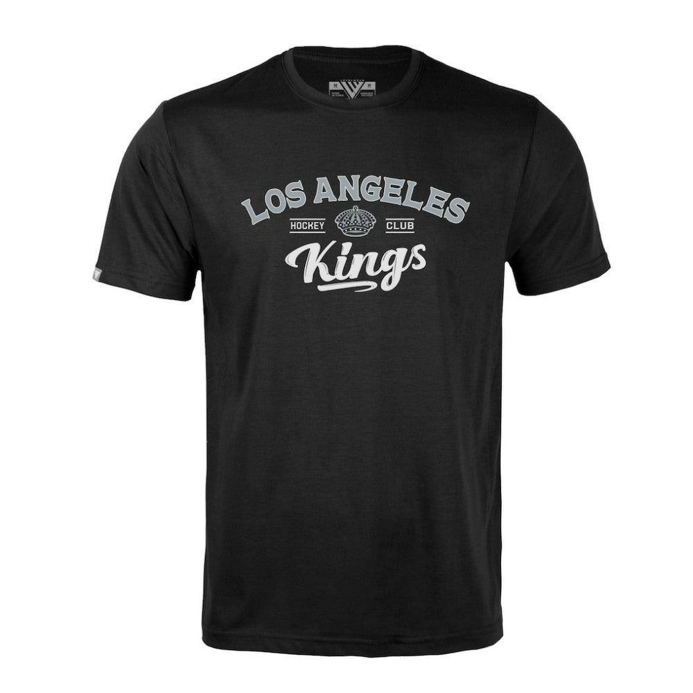 Los Angeles Kings Levelwear Richmond Ice Wall T-Shirt - Black | US 202039055