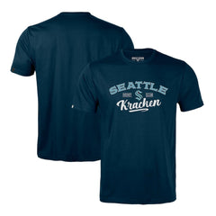 Seattle Kraken Levelwear Richmond Ice Wall T-Shirt - Deep Sea Blue | US 202039060
