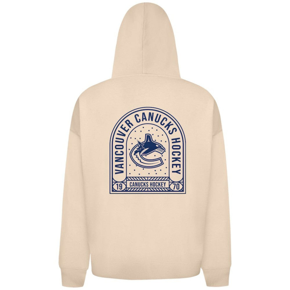 Vancouver Canucks Levelwear Uphill Stained Glass Full-Zip Hoodie Jacket - Khaki | US 202039338