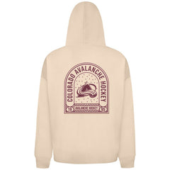 Colorado Avalanche Levelwear Uphill Stained Glass Full-Zip Hoodie Jacket - Khaki | US 202039346