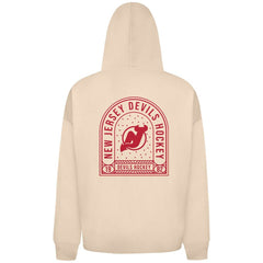 New Jersey Devils Levelwear Uphill Stained Glass Full-Zip Hoodie Jacket - Khaki | US 202039354