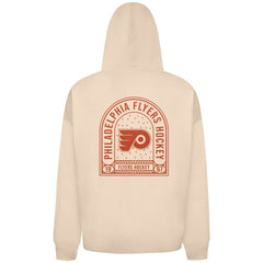 Philadelphia Flyers Levelwear Uphill Stained Glass Full-Zip Hoodie Jacket - Khaki | US 202039356