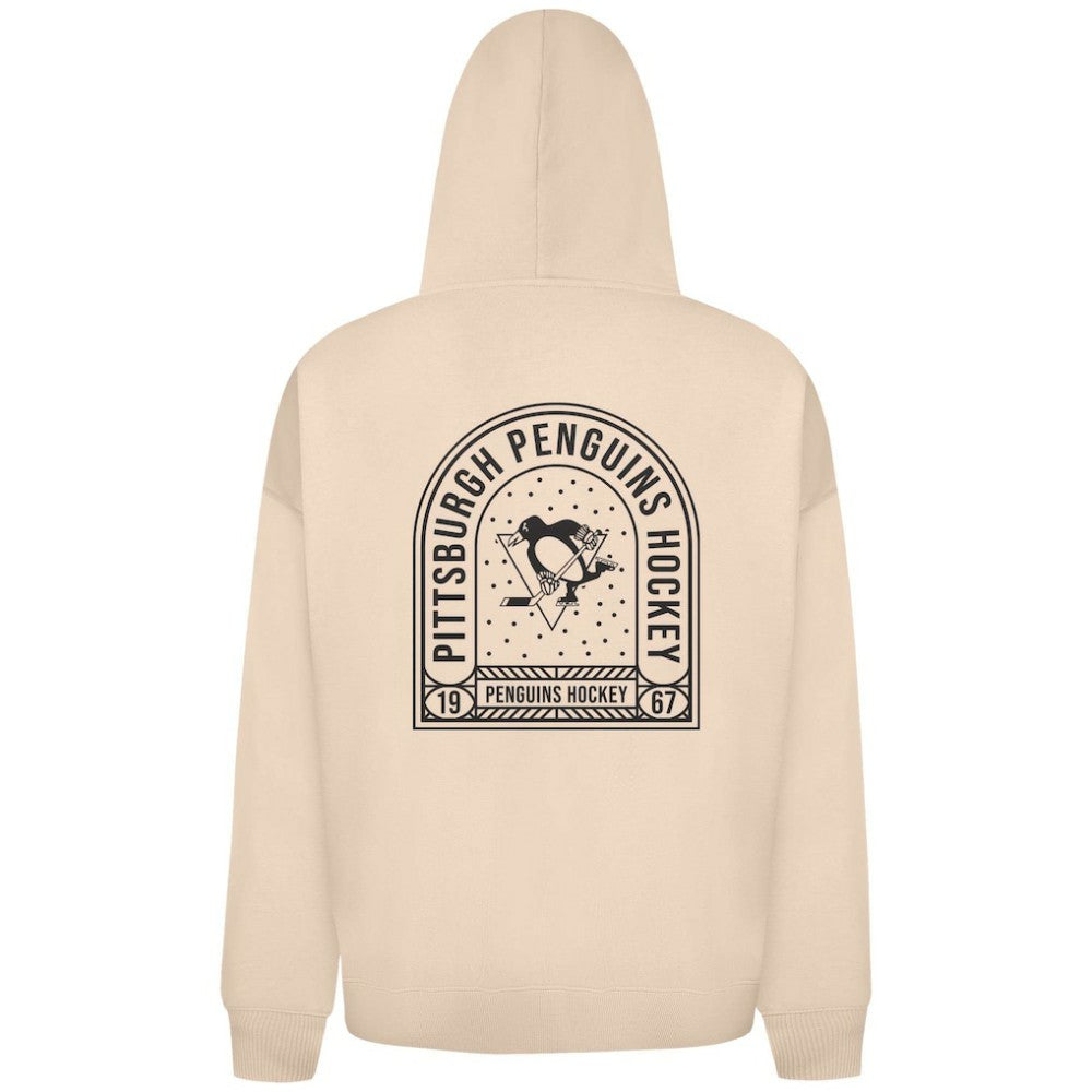Pittsburgh Penguins Levelwear Uphill Stained Glass Full-Zip Hoodie Jacket - Khaki | US 202039360