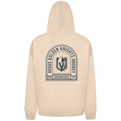 Vegas Golden Knights Levelwear Uphill Stained Glass Full-Zip Hoodie Jacket - Khaki | US 202039361