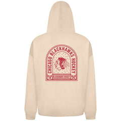 Chicago Blackhawks Levelwear Uphill Stained Glass Full-Zip Hoodie Jacket - Khaki | US 202039362