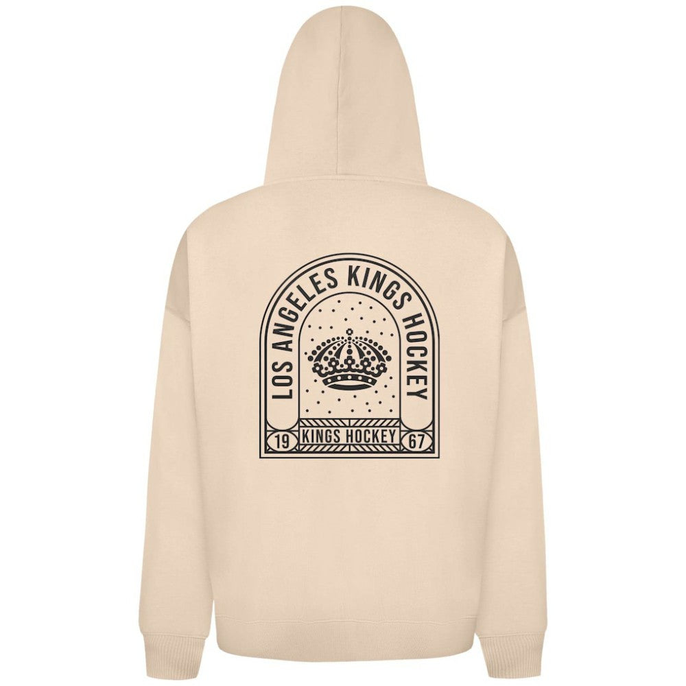 Los Angeles Kings Levelwear Uphill Stained Glass Full-Zip Hoodie Jacket - Khaki | US 202039364