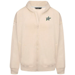 Dallas Stars Levelwear Uphill Stained Glass Full-Zip Hoodie Jacket - Khaki | US 202039365